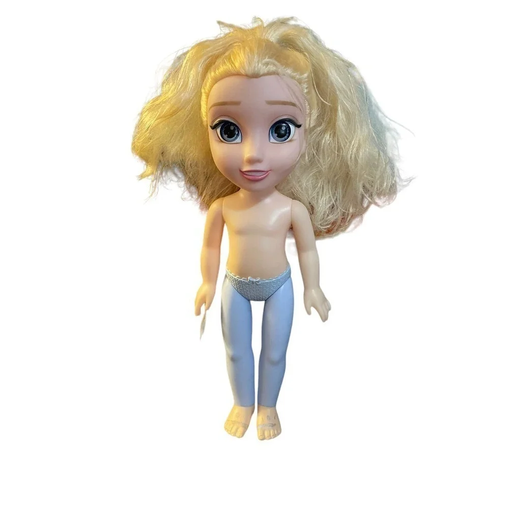 Disney Frozen Elsa Toddler Doll No Outfit